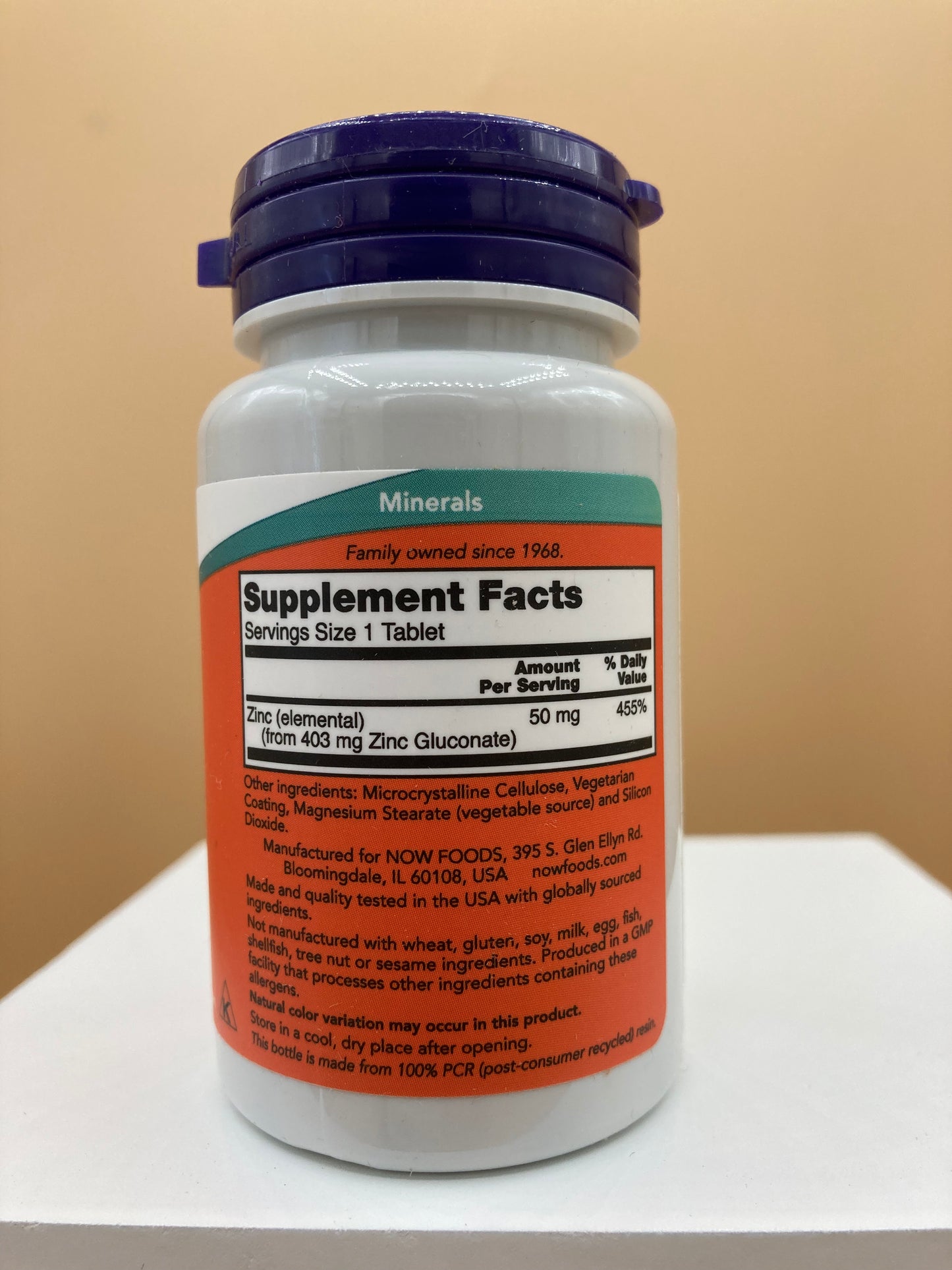 EE NOW Zinc Gluconate 50mg