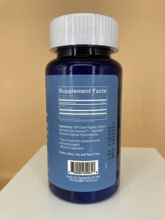 PurO3 Ozonated Glycerin Caps