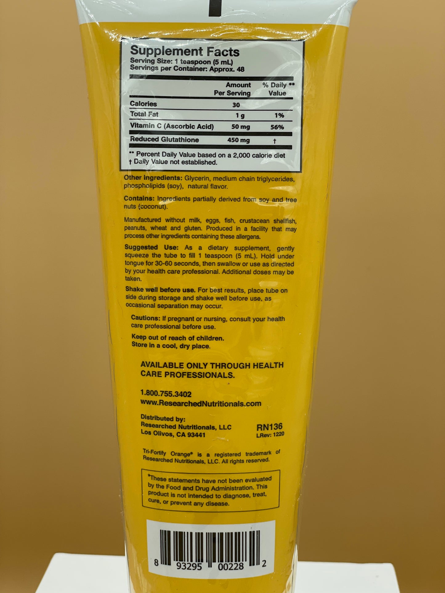 RN Tri Fortify Orange, 8oz