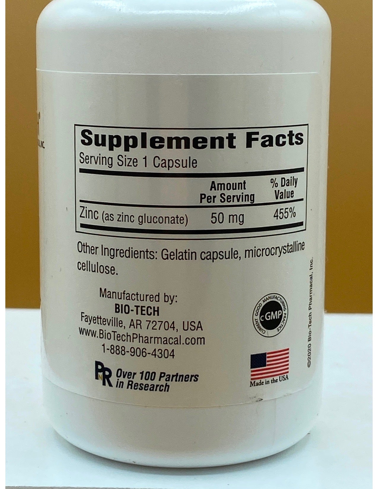 EE Zn-50 Zinc Gluconate 50mg