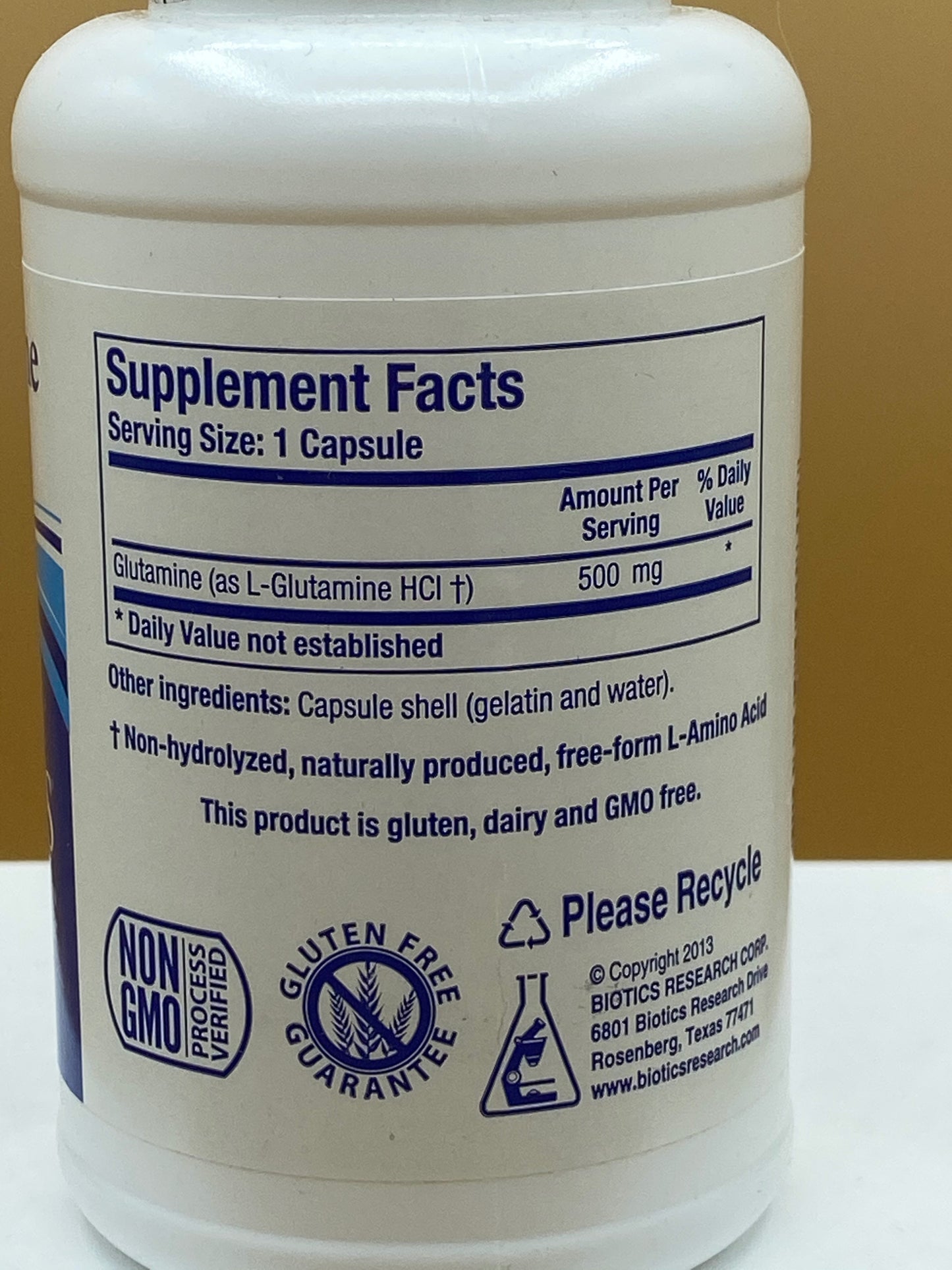 BT L-Glutamine 180c