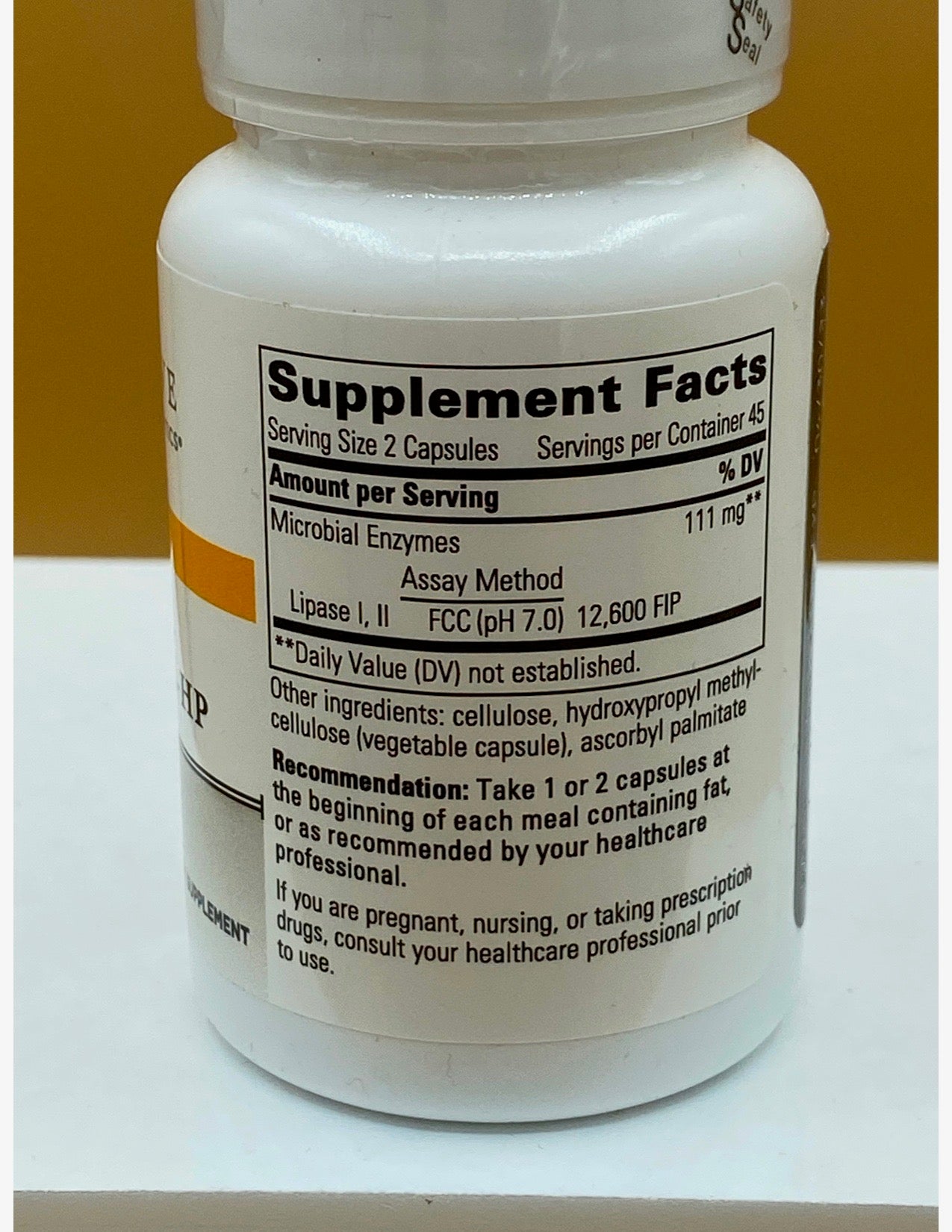 EE Lipase Concentrate HP 90caps