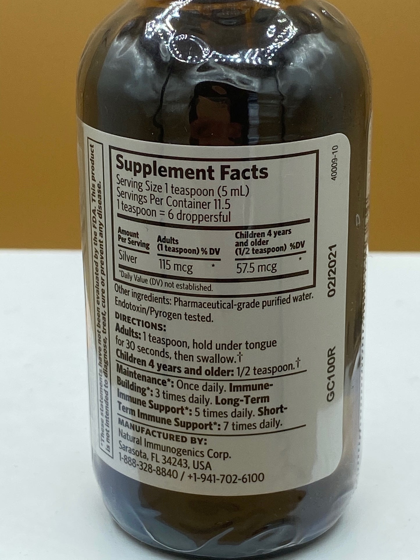 EE Argentyn 23, Dropper 2oz