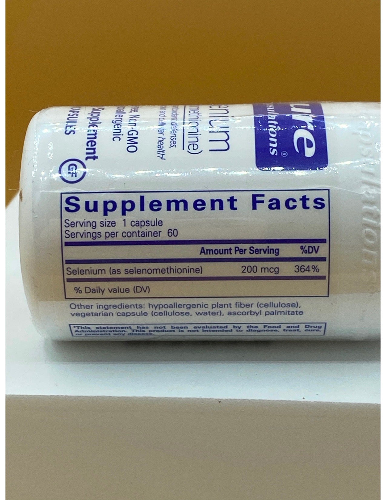 EE Pure Selenium 200 mcg 60ct