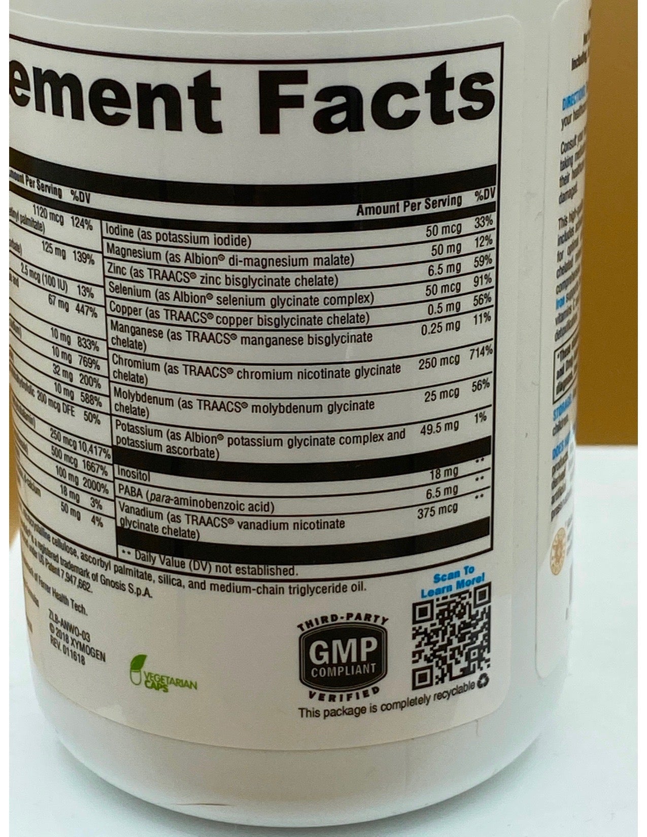 XY Absolutely Fabul Folate, 60c