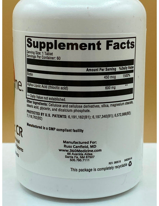 XY Alpha Lipoic CR 60T