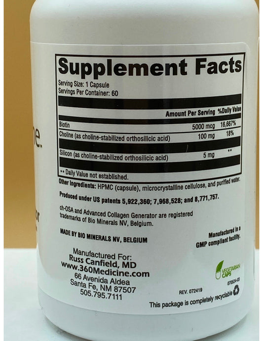 XY Collagen Generator, 60 caps