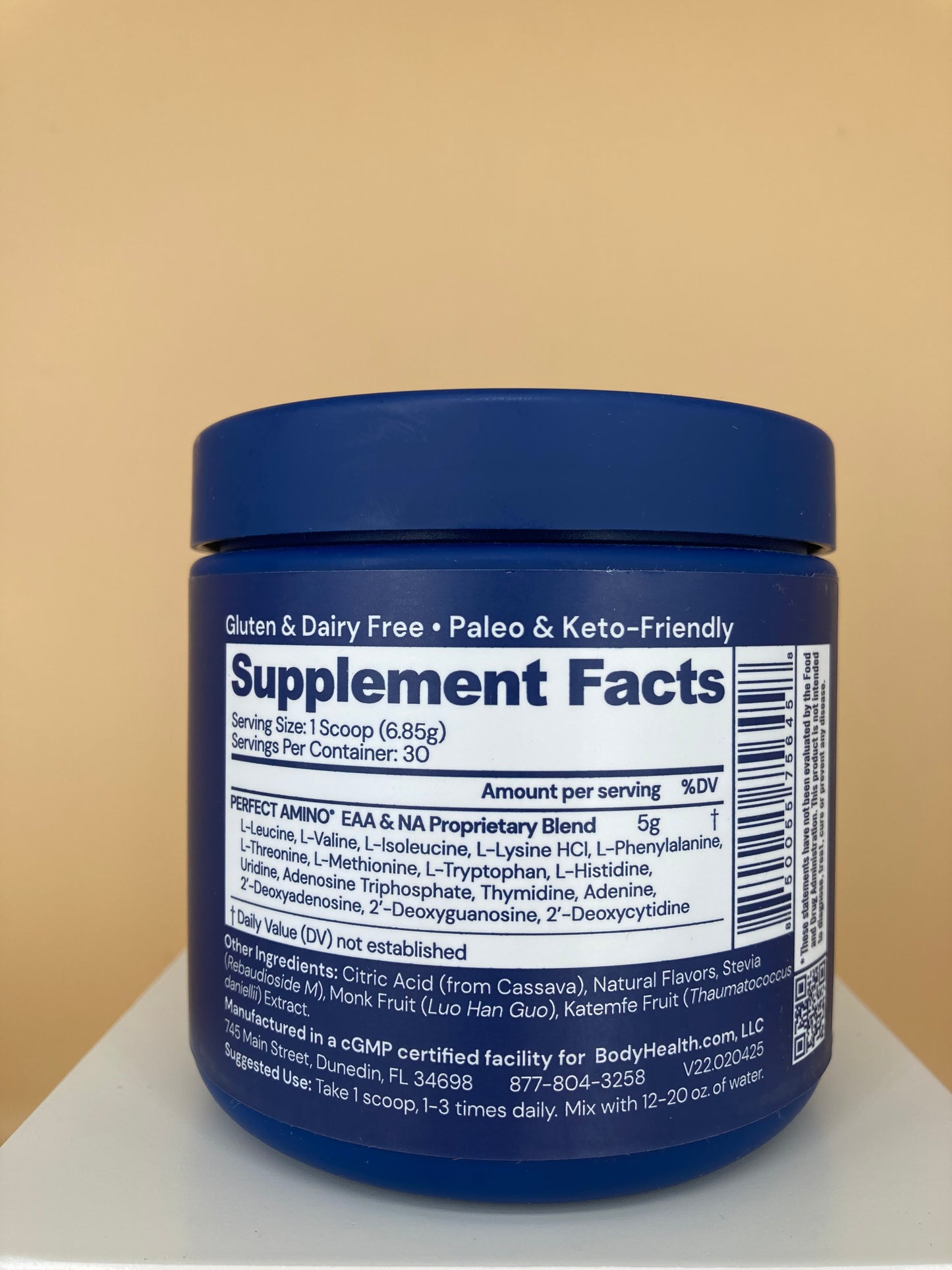 Body Health Perfect Amino Powder - Lemon Lime