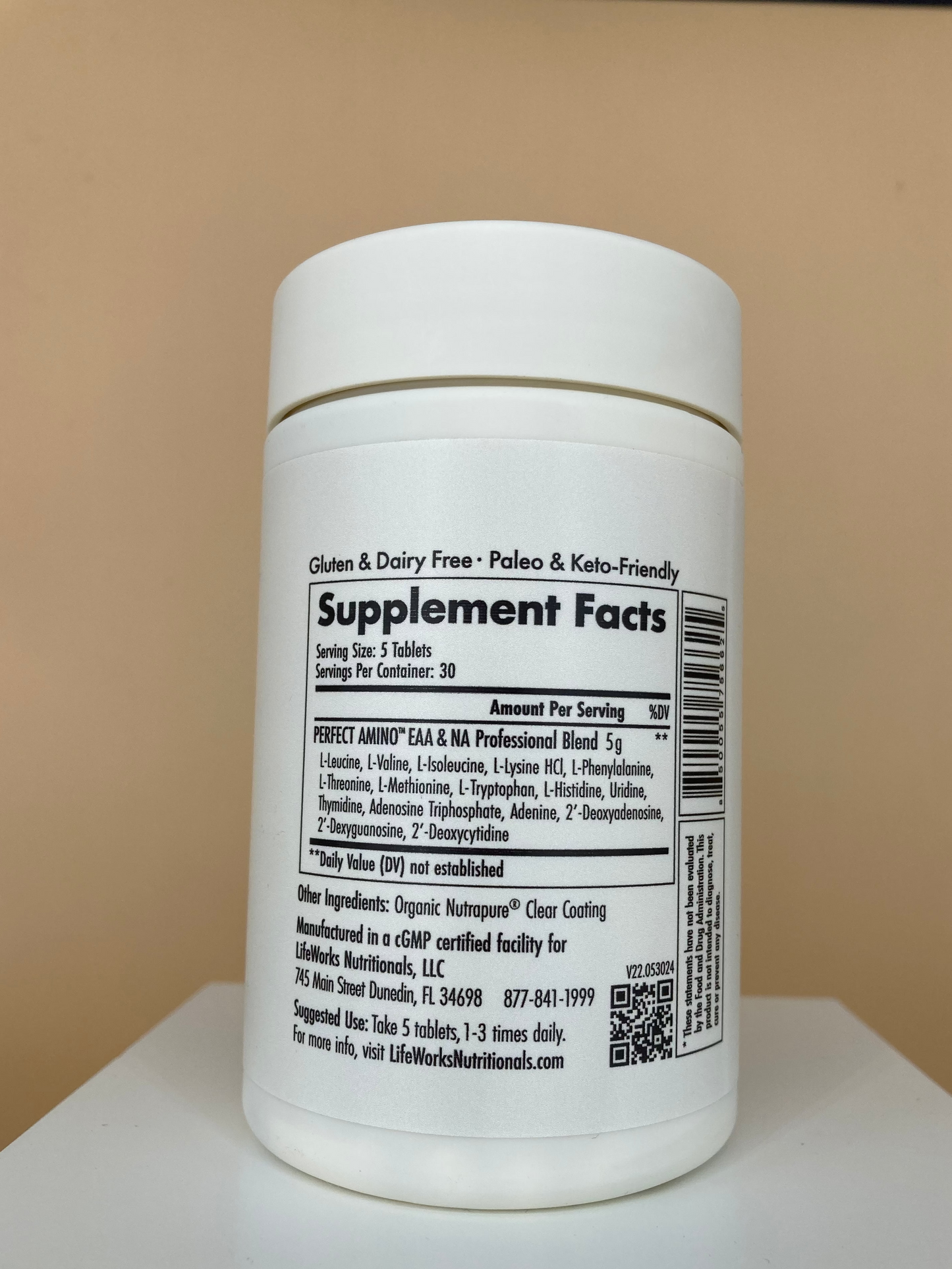 Lifeworks Nutritionals Essential Aminos tabs