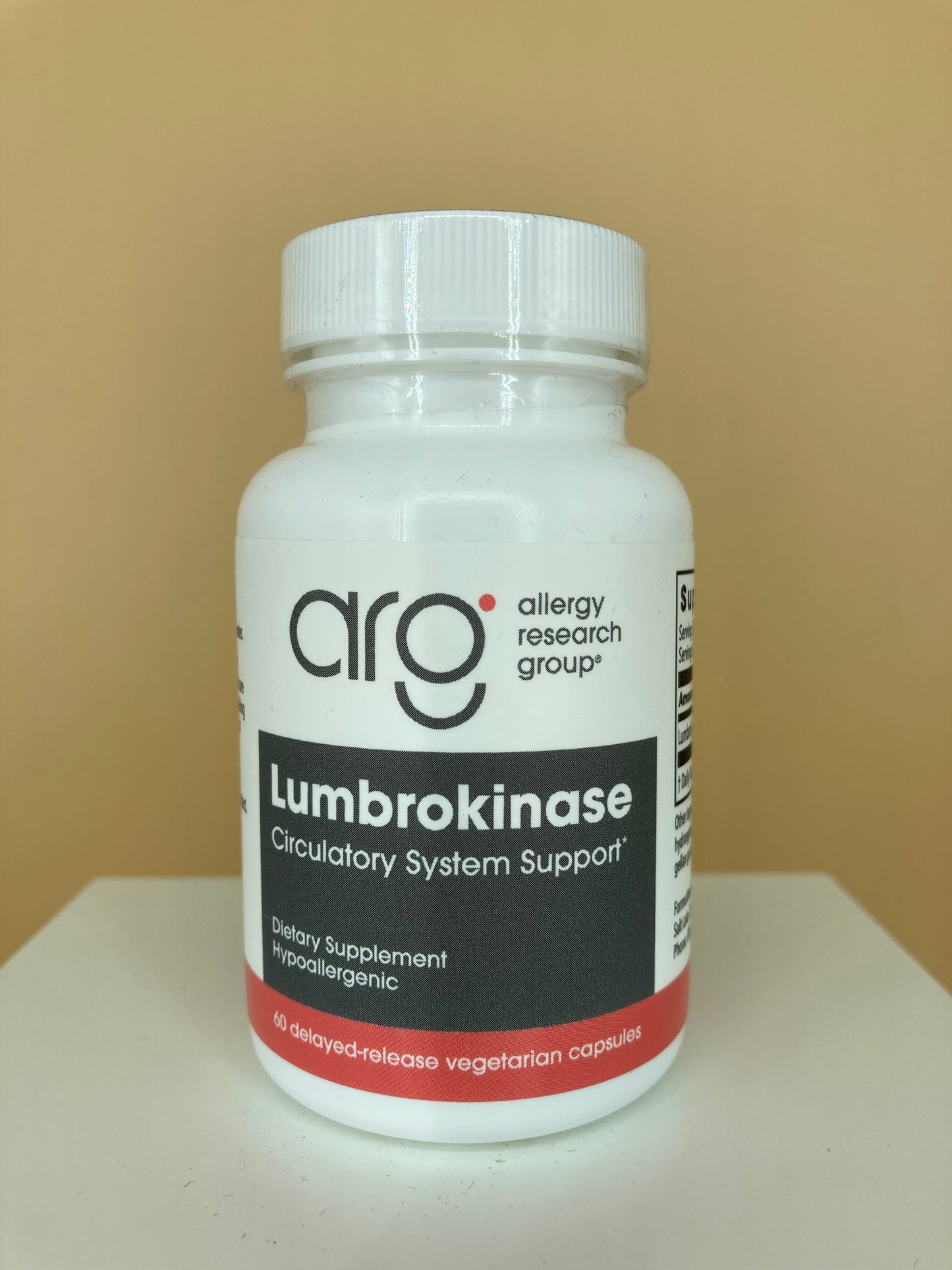 Allergy Research Group Lumbrokinase 60 caps