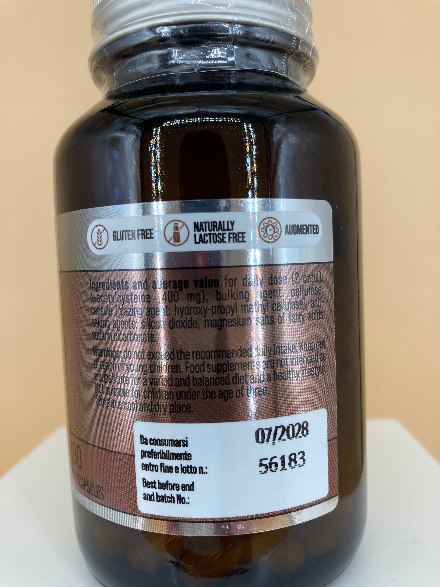 Augmented NAC 90 caps