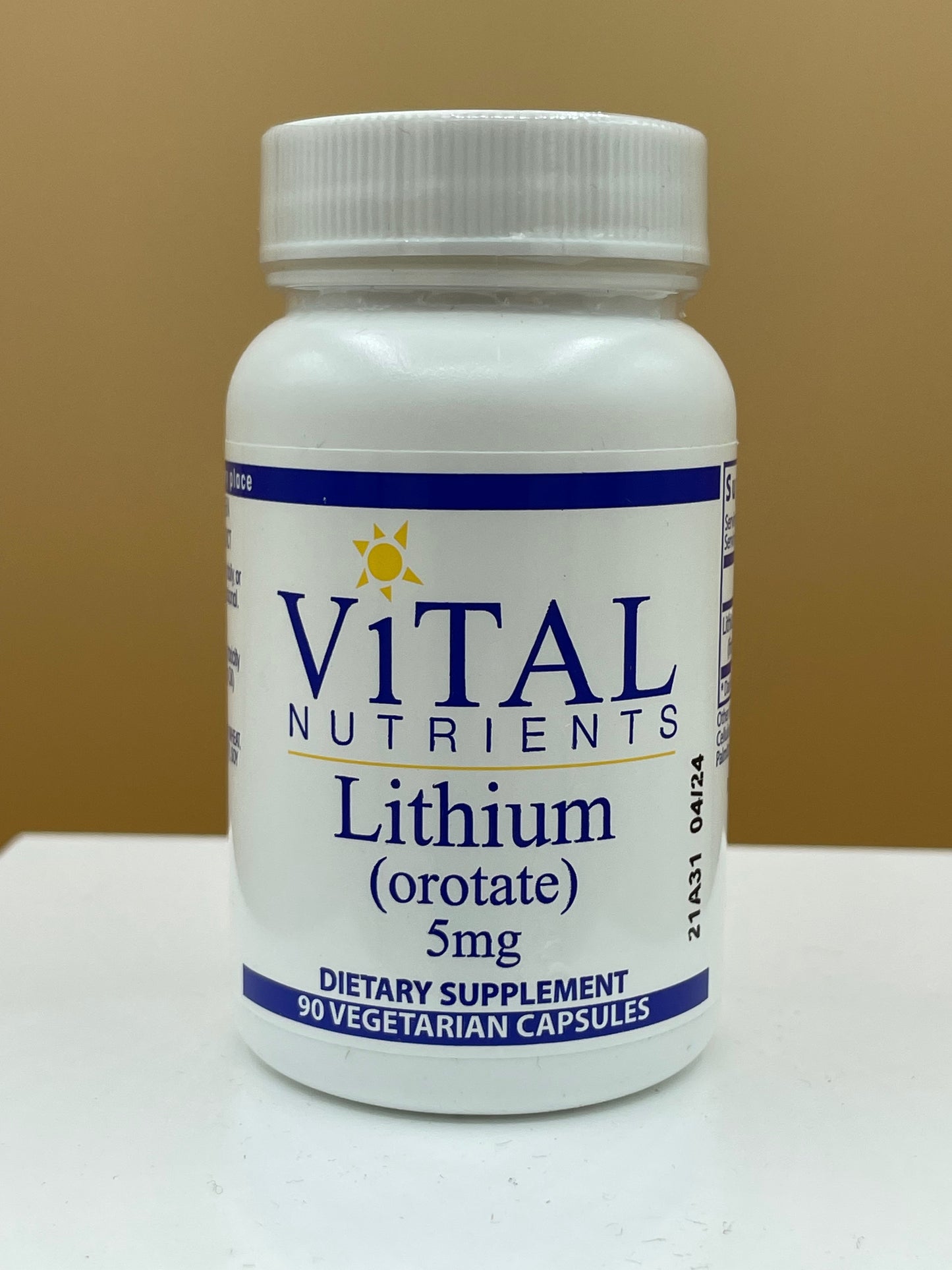EE Lithium Orotate 5mg 90c