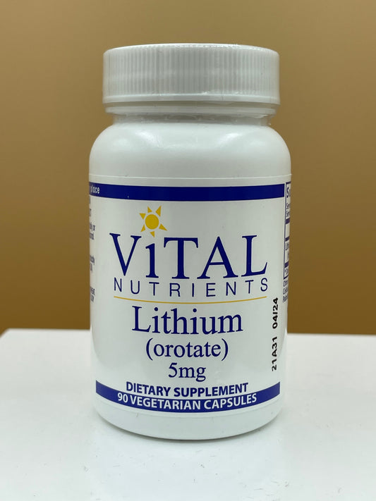 EE Lithium Orotate 5mg 90c