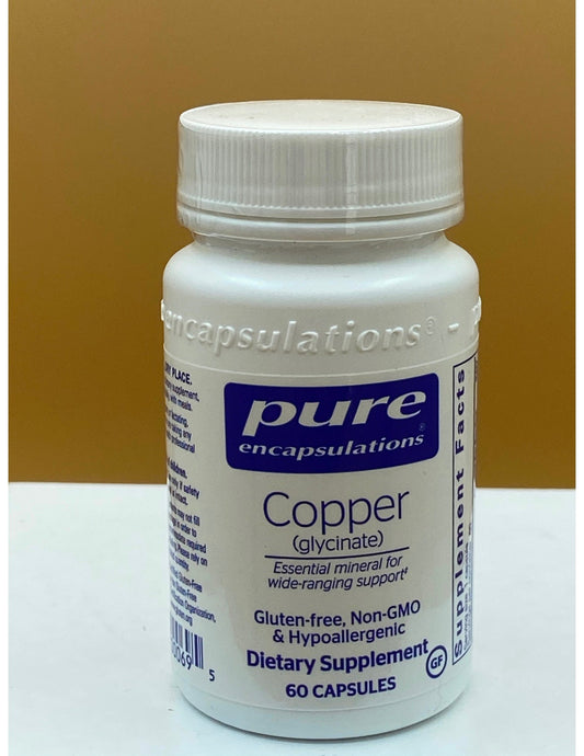 EE Copper Glycinate 2mg 60caps