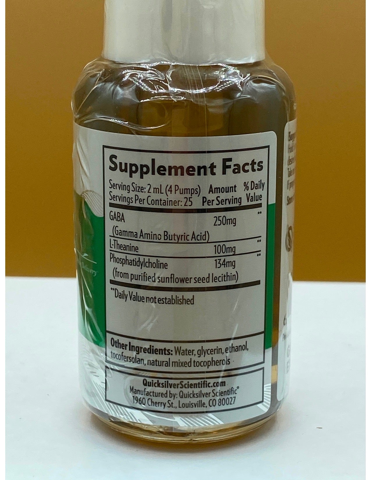 MS QuickSilver Liposomal Gaba