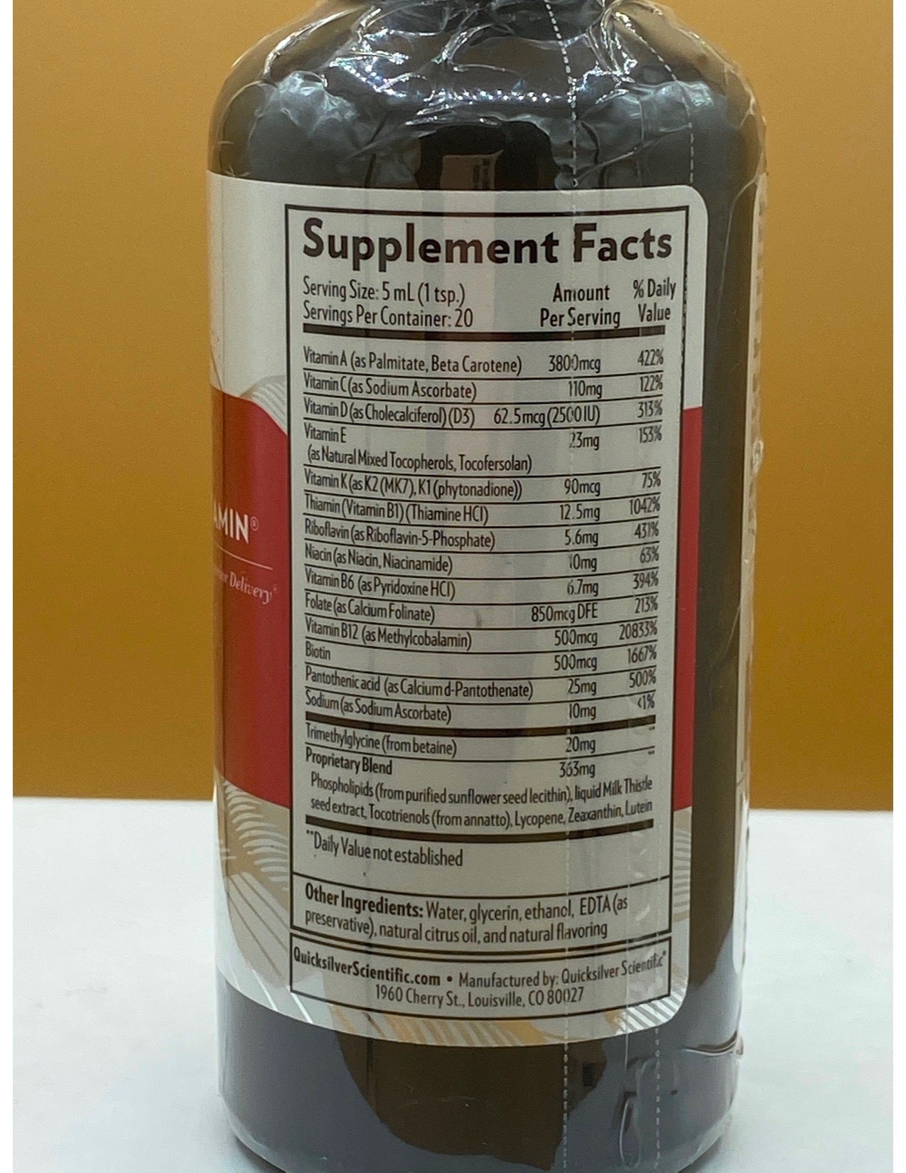 MS QS Liposomal Ultra Vitamin