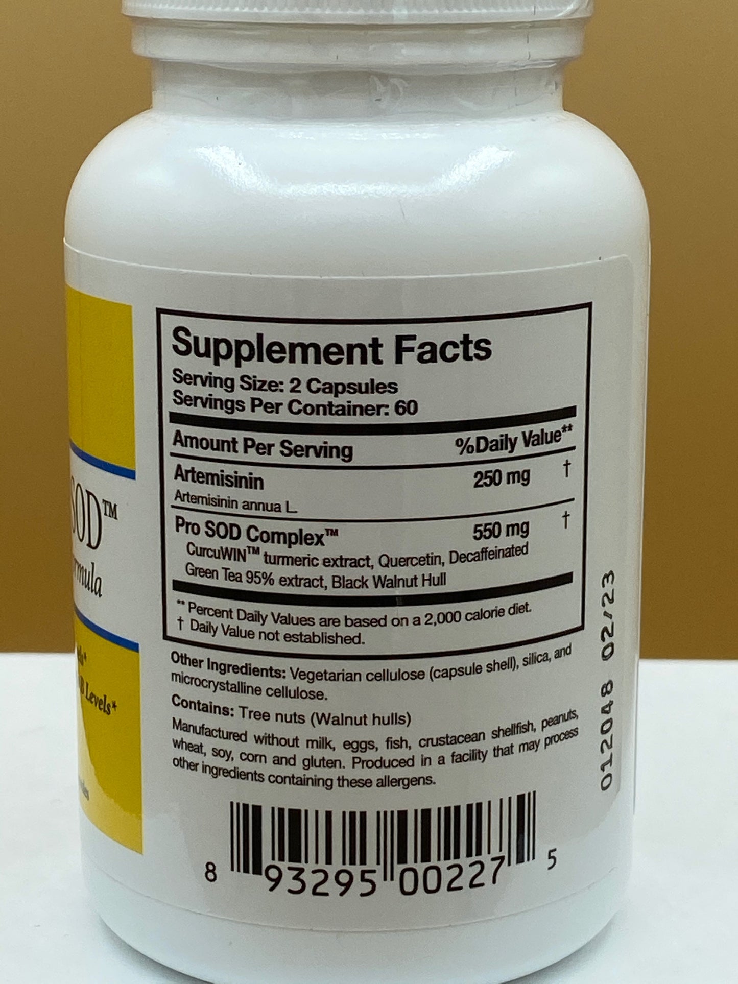 RN Artemisinin SOD, 120 caps