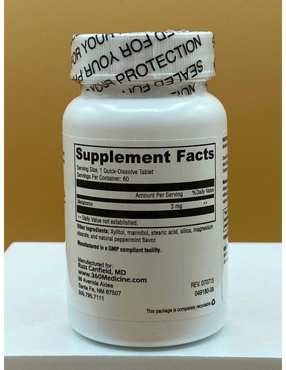 XY Melatonin Now, 60c