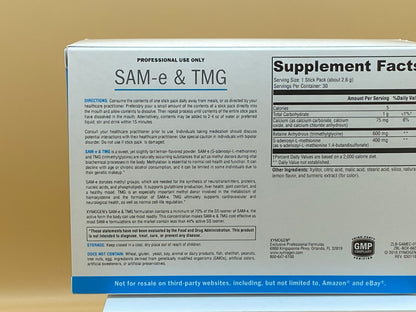 XY SAMe & TMG 30 Sachets